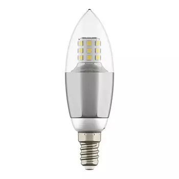 Светодиодная лампа E14 7W 4000K (белый) C35 LED Lightstar 940544