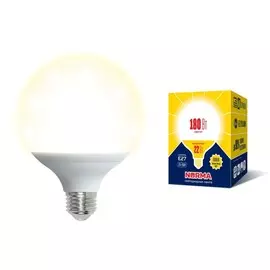 Светодиодная лампа E27 22W 3000K (теплый белый свет) Volpe Norma LED-G120-22W/3000K/E27/FR/NR картон (UL-00004875)