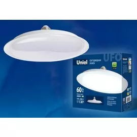 Светодиодная лампа E27 60W 4000K (белый) UFO Uniel LED-U270-60W-4000K-E27-FR PLU01WH (UL-00004577)