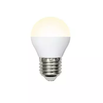 Светодиодная лампа E27 9W 3000K (теплый) Norma Volpe LED-G45-9W/WW/E27/FR/NR (UL-00003829)