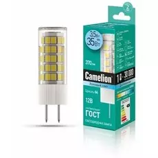 Светодиодная лампа G4 3,5W 4500K (холодный свет) Camelion LED3.5-JC/845/G4 (13537)