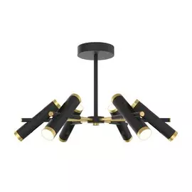 Светодиодная люстра на штанге с поворотными плафонами Favourite Duplex 2324-12U