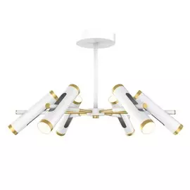 Светодиодная люстра на штанге с поворотными плафонами Favourite Duplex 2323-12U