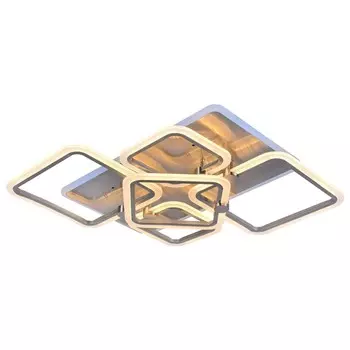 Светодиодная люстра с ПДУ Profit Light 8001/4+1 NKL 144W+10W RGB