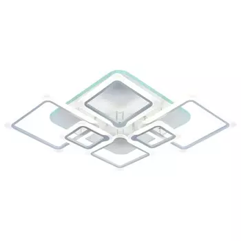 Светодиодная люстра с ПДУ Profit Light 8050/6 WHT 168W+18W RGB