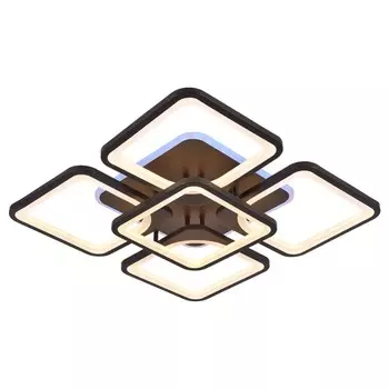 Светодиодная люстра с ПДУ Profit Light 8057/4+1 COF 170W+12W RGB