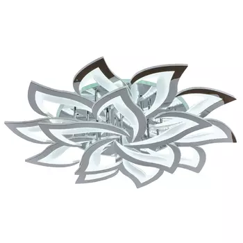 Светодиодная люстра с пультом д/у Profit Light 8028/10+5 CHR