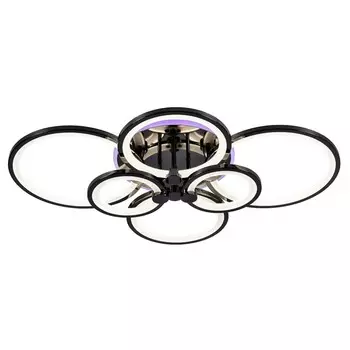 Светодиодная люстра с пультом д/у Profit Light 8077/6 PBK