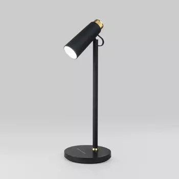 Светодиодная настольная лампа с диммером Elektrostandard Joel черный/золото (TL70190) (a048900)