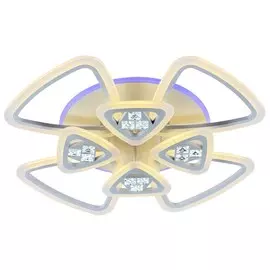 Светодиодная потолочная люстра с пультом ДУ и диммером Profit Light 18028/8 WHT