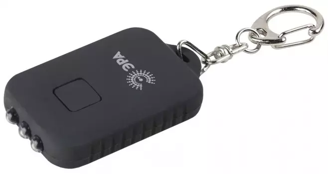 Фонарь-брелок на солнечных батареях ЭРА аккумуляторный 20 лм B27 C0030363