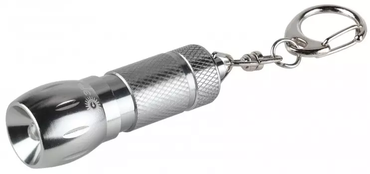 Светодиодный фонарь-брелок на батарейках. Дальность луча - 10 м. ЭРА LED B25 (C0030361)