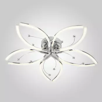 Светодиодный потолочный светильник Eurosvet 90056/5 хром (80521)