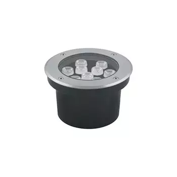 Светодиодный светильник тротуарный Feron SP2803 9LED, 4000К ,10W, AC12V D160*H90mm,вн.диаметр:110mm,IP67 (48347)