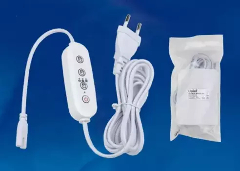 Таймер с вилкой и разъемом L,N для фито светильника 2м Uniel UST-E32 (UL-00006492)