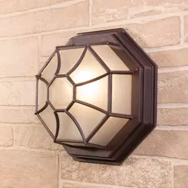 Telarana S капучино (GL 1023D) капучино Уличный настенный светильник Telarana S a043661