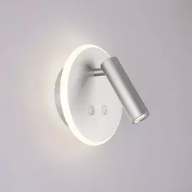 Tera LED серебро (MRL LED 1014) Tera LED серебро Настенный светодиодный светильник спот с выключателем Elektrostandard a043969