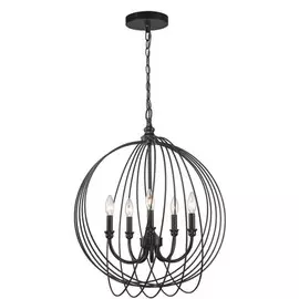 TL1185H-05BK Люстра подвесная Toplight Dina