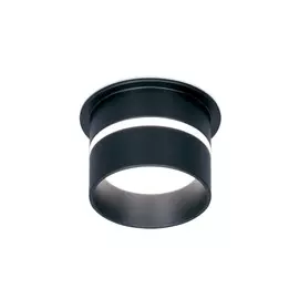 Встраиваемый точечный светильник Ambrella light Techno TN196 BK/S