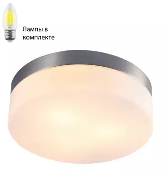 Точечный светильник с лампочками Arte lamp A6047PL-3SS+Lamps