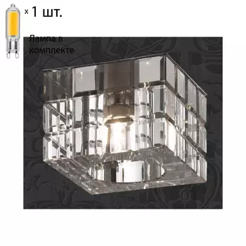 Точечный светильник с лампочкой Novotech 369540+Lamps