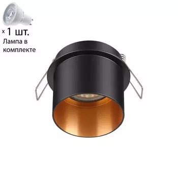 Точечный светильник с лампочкой Novotech 370431+Lamps