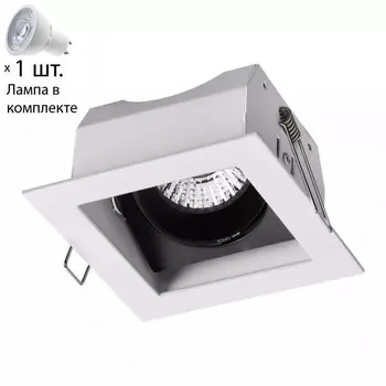 Точечный светильник с лампочкой Novotech 370712+Lamps
