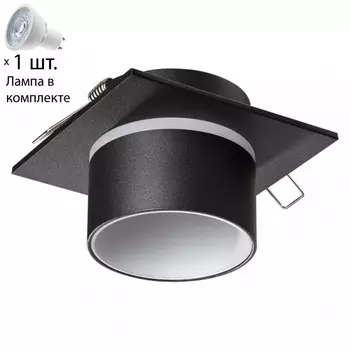 Точечный светильник с лампочкой Novotech 370717+Lamps
