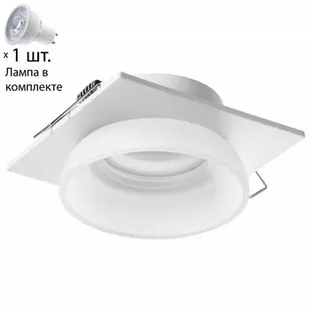 Точечный светильник с лампочкой Novotech 370724+Lamps