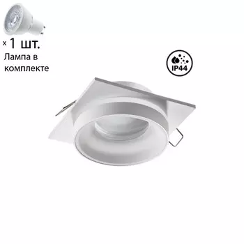 Точечный светильник с лампочкой Novotech 370785+Lamps