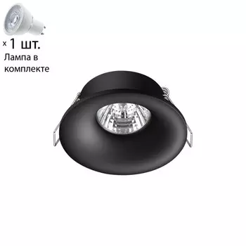 Точечный светильник с лампочкой Novotech 370843+Lamps
