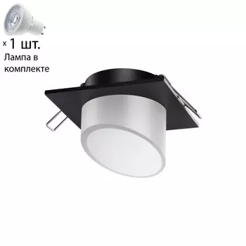Точечный светильник с лампочкой Novotech 370898+Lamps