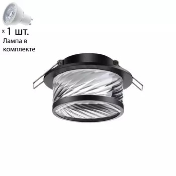 Точечный светильник с лампочкой Novotech 370918+Lamps