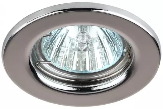 Точечный встраиваемый штампованный светильник Эра ST1 CH C0043799