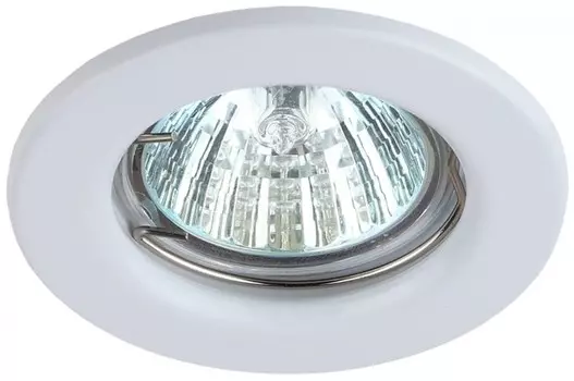 Точечный встраиваемый штампованный светильник Эра ST1 WH C0043797