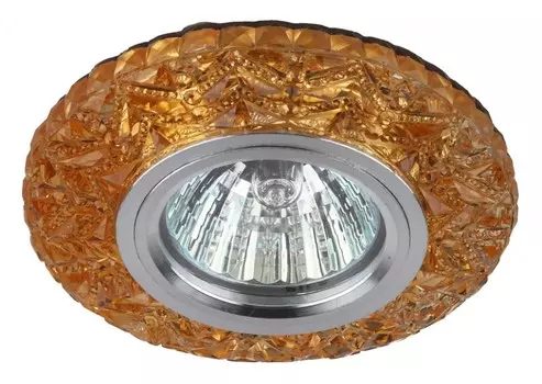 Встраиваемый светильник cо LED подсветкой Эра DK LD4 TEA/WH (Б0019206)