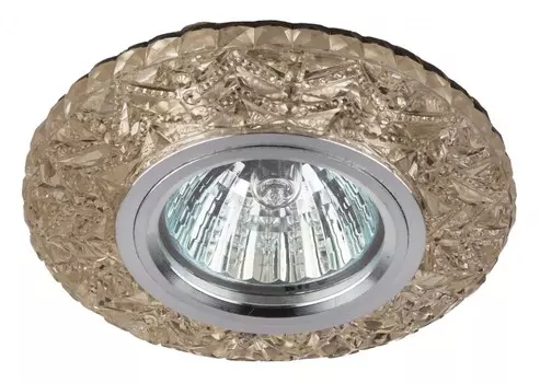 Встраиваемый светильник cо LED подсветкой Эра DK LD4 CHP/WH (Б0028122)