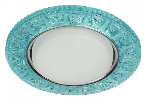 Встраиваемый светильник cо LED подсветкой Эра DK LD22 BL/WH (Б0029624)