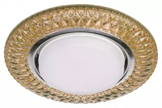 Встраиваемый светильник c LED подсветкой Эра DK LD23 CHP/WH (Б0029630)