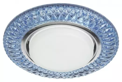 Встраиваемый светильник cо LED подсветкой Эра DK LD23 BL1/WH (Б0029628)