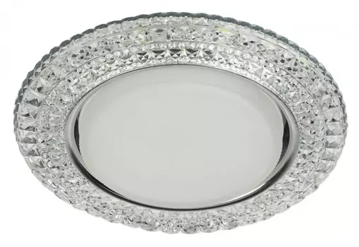 Встраиваемый светильник c LED подсветкой Эра DK LD26 SL/WH (Б0029638)