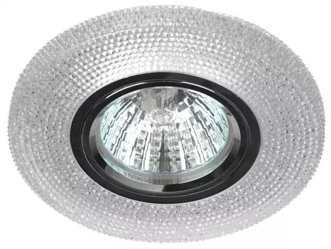 Встраиваемый светильник c LED подсветкой Эра DK LD1 WH (Б0018775)