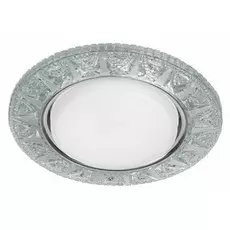 Точечный встраиваемый светильник cо светодиодной подсветкой ЭРА DK LD22 SL/WH Б0029625