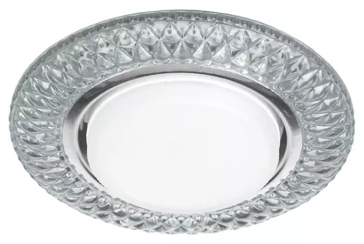 Встраиваемый светильник cо LED подсветкой Эра DK LD23 SL/WH (Б0029627)