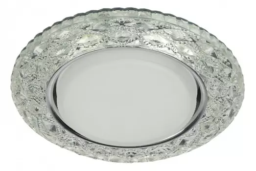 Встраиваемый светильник c LED подсветкой Эра DK LD24 SL/WH (Б0029631)