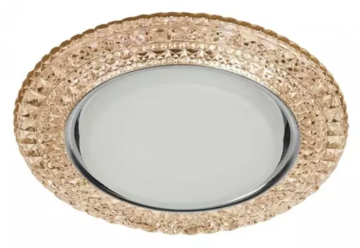 Встраиваемый светильник c LED подсветкой Эра DK LD26 CHP/WH (Б0029640)