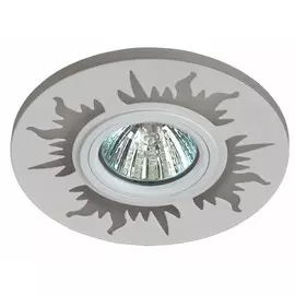 Встраиваемый светильник c LED подсветкой Эра DK LD30 WH (Б0036478)