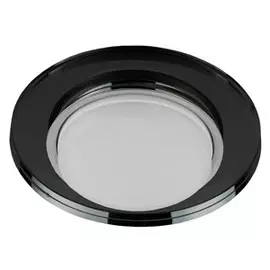 Точечный встраиваемый светильник под лампу Gx53 ЭРА DK80 BK Б0019577