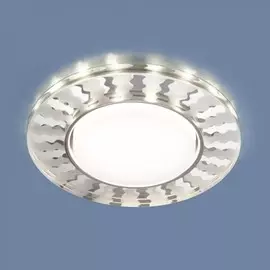 Встраиваемый светильник с LED подсветкой Elektrostandard 3038 GX53 (a047767)