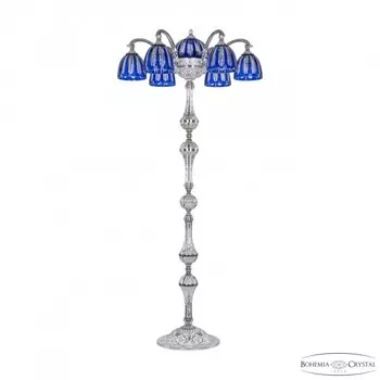 Торшер Bohemia Ivele Crystal 72009TP/6/175 NW P1 D Clear-Blue/H-1H